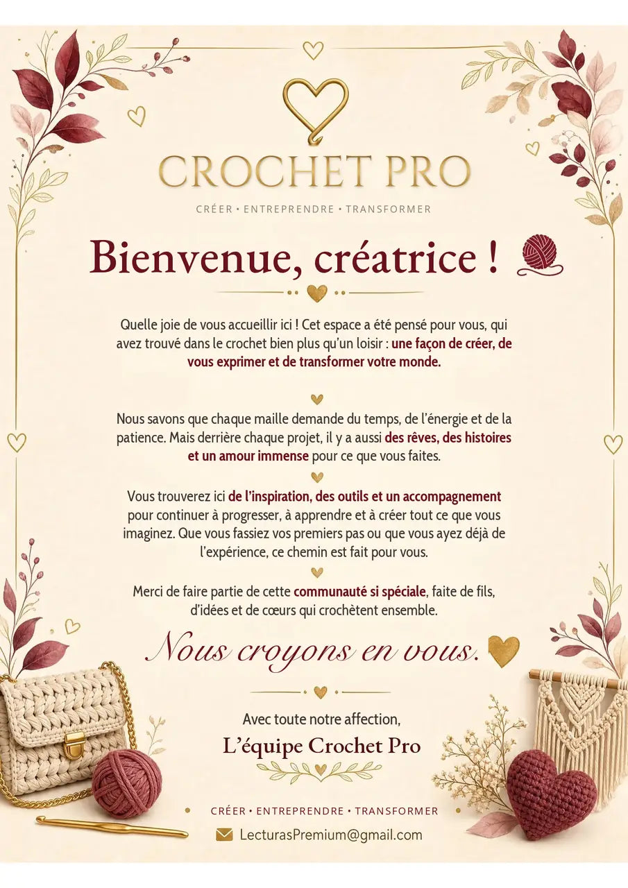 Crochet Pro et Main de Maître – pas à pas 14