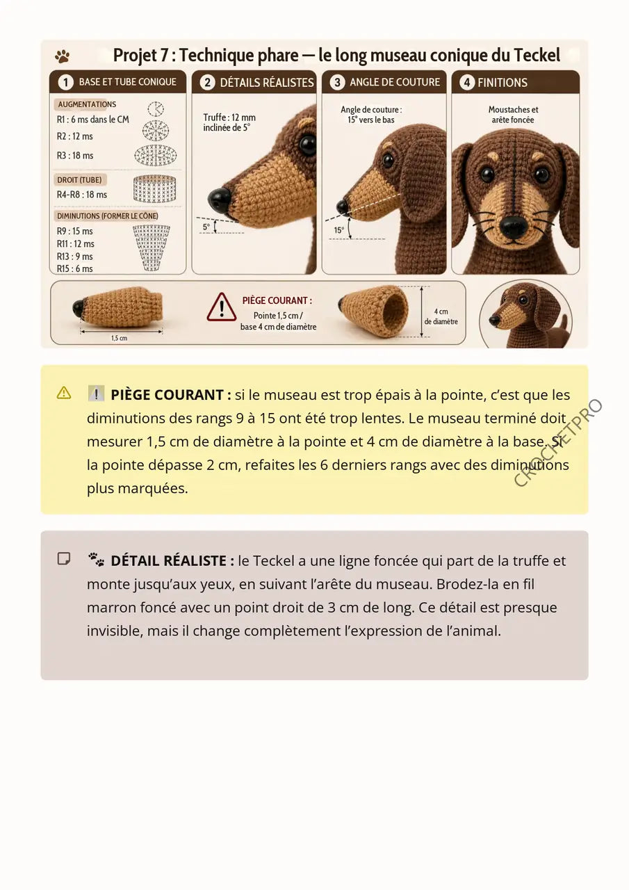 Crochet Pro et Main de Maître – pas à pas 20