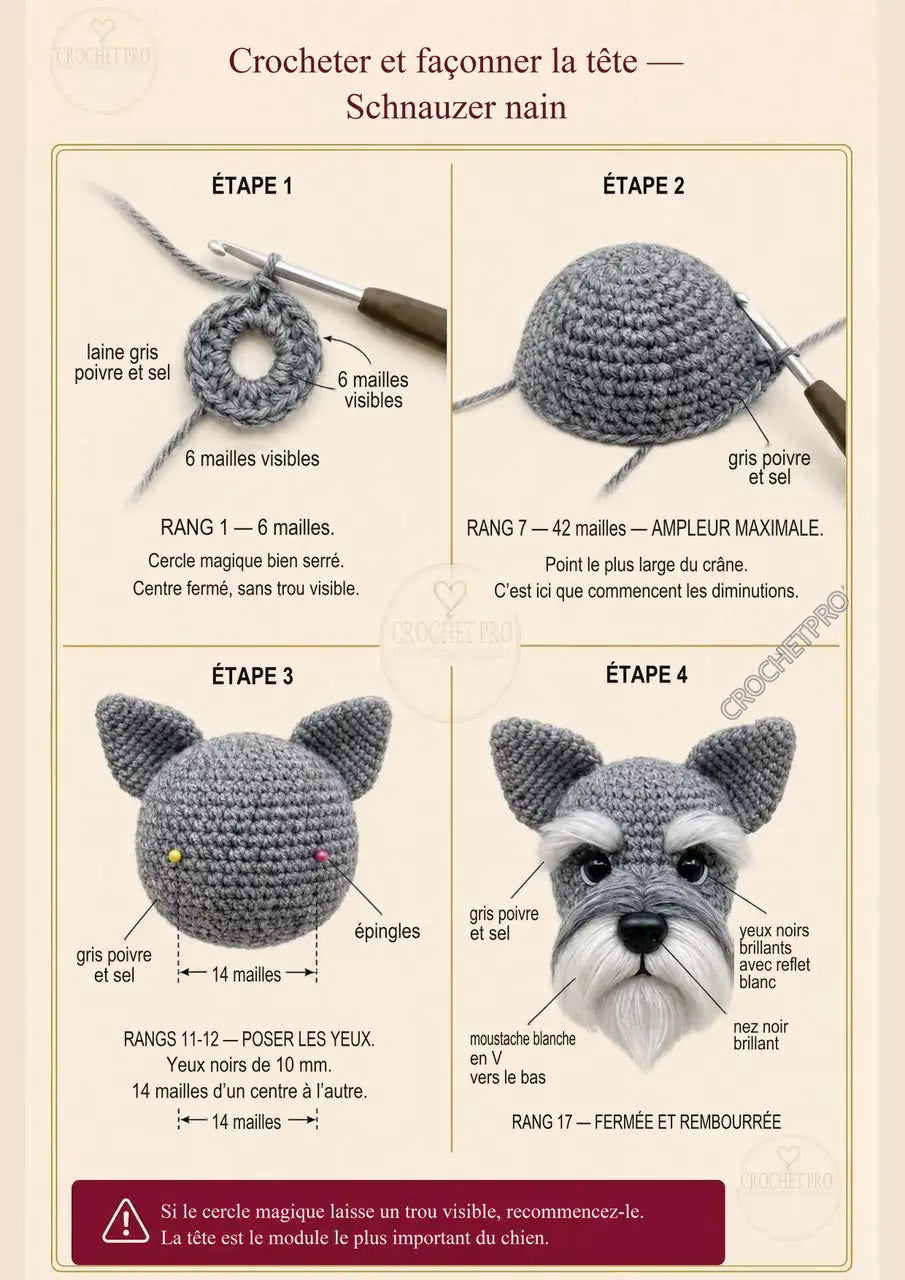 Crochet Pro et Main de Maître – pas à pas 4