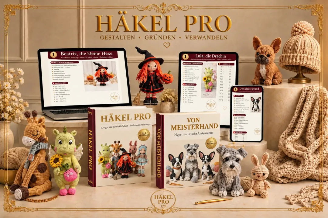 Häkel Pro und Von Meisterhand mit ihren Amigurumis