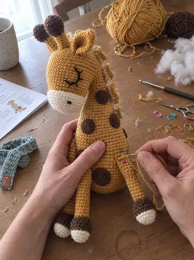 Ollie the Giraffe – steps